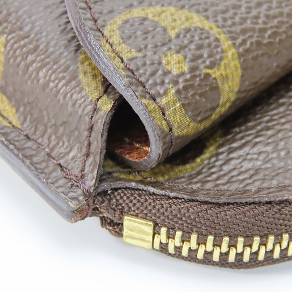 LOUIS VUITTON Wallet Coin Case Monogram Brown M60025 LV Accessories - Picture 6 of 11